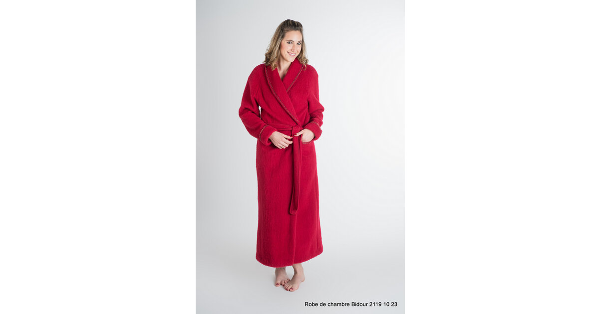 Robe de chambre crêtes de Bidour - ROBES DE CHAMBRE ET VESTES D